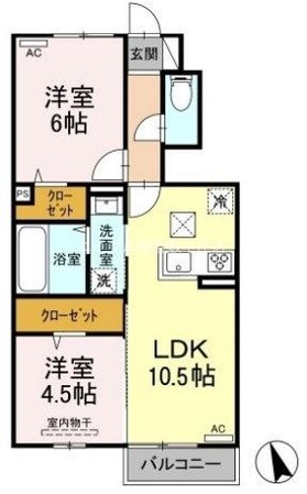 ホロンの物件間取画像